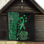 Minority Mental Health Awareness Personalised Quilt Aboriginal Ribbon Dot Painting