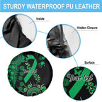 Minority Mental Health Awareness Personalised Spare Tire Cover Aboriginal Ribbon Dot Painting