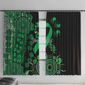 Minority Mental Health Awareness Personalised Window Curtain Aboriginal Ribbon Dot Painting