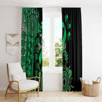 Minority Mental Health Awareness Personalised Window Curtain Aboriginal Ribbon Dot Painting