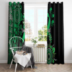 Minority Mental Health Awareness Personalised Window Curtain Aboriginal Ribbon Dot Painting