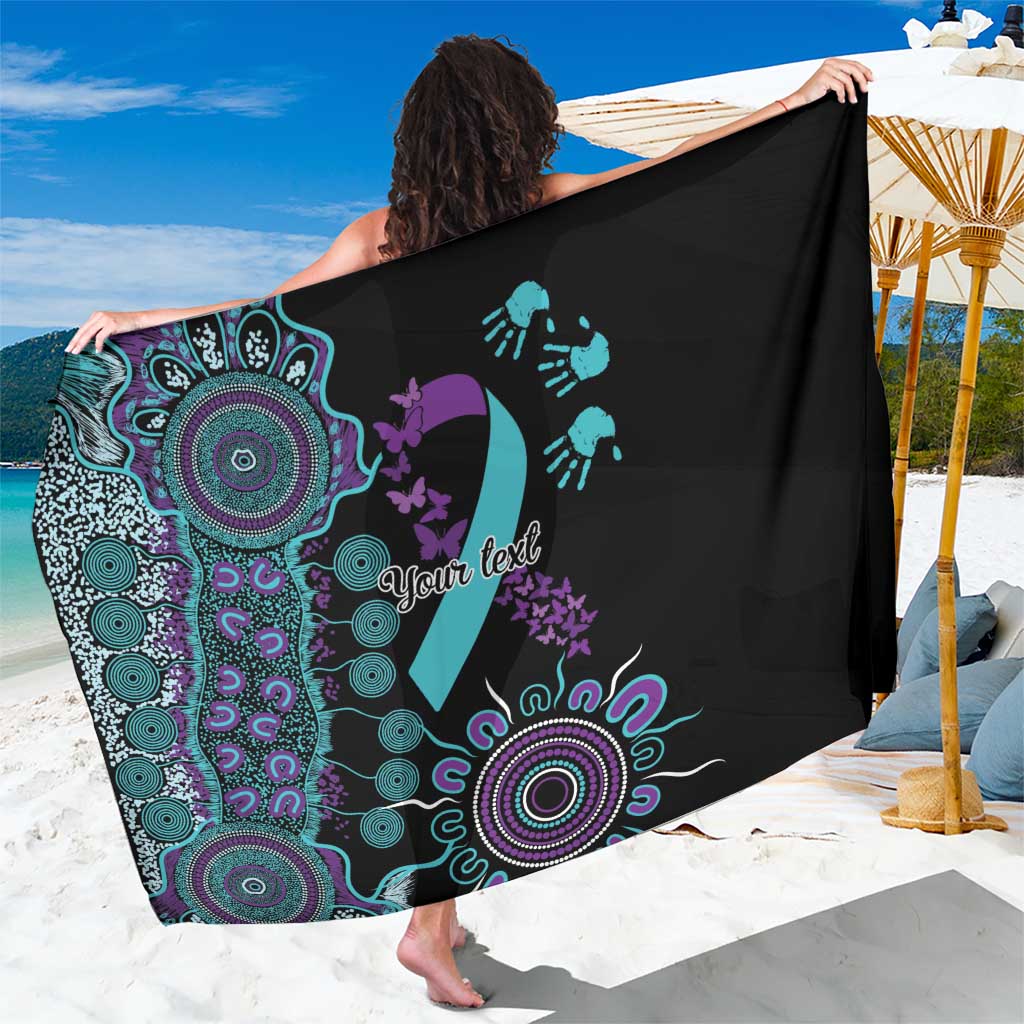 National Suicide Prevention Sarong Aboriginal Ribbon Dot Painting