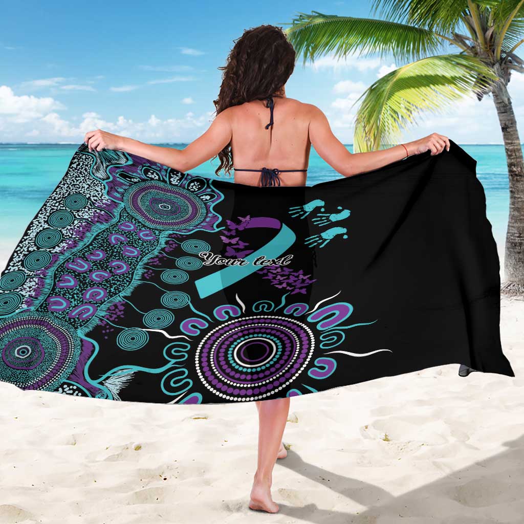 National Suicide Prevention Sarong Aboriginal Ribbon Dot Painting