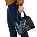 National Suicide Prevention Shoulder Handbag Aboriginal Ribbon Dot Painting