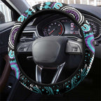 National Suicide Prevention Steering Wheel Cover Aboriginal Ribbon Dot Painting