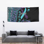 National Suicide Prevention Tapestry Aboriginal Ribbon Dot Painting