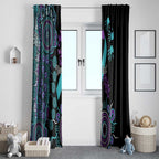 National Suicide Prevention Window Curtain Aboriginal Ribbon Dot Painting