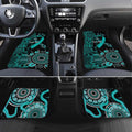 Ovarian Cancer Awareness Personalised Car Mats Aboriginal Ribbon Dot Painting
