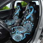 Prostate Cancer Awareness Personalised Car Seat Cover Aboriginal Ribbon Dot Painting