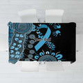 Prostate Cancer Awareness Personalised Tablecloth Aboriginal Ribbon Dot Painting