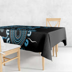 Prostate Cancer Awareness Personalised Tablecloth Aboriginal Ribbon Dot Painting