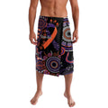 Psoriasis Awareness Personalised Lavalava Aboriginal Ribbon Dot Painting