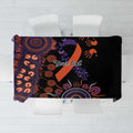 Psoriasis Awareness Personalised Tablecloth Aboriginal Ribbon Dot Painting