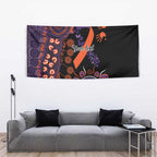 Psoriasis Awareness Personalised Tapestry Aboriginal Ribbon Dot Painting