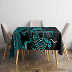 PTSD Awareness Personalised Tablecloth Aboriginal Ribbon Dot Painting