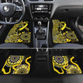 Sarcoma Awareness Personalised Car Mats Aboriginal Ribbon Dot Painting