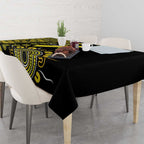 Sarcoma Awareness Personalised Tablecloth Aboriginal Ribbon Dot Painting