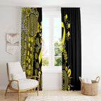 Sarcoma Awareness Personalised Window Curtain Aboriginal Ribbon Dot Painting