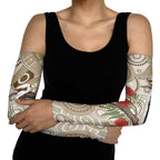 Kookaburra Bottlebrushes Personalised Arm Sleeves Aboriginal Australian Dot Painting - Aussie Hoodie