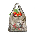 Kookaburra Bottlebrushes Personalised Grocery Bag Aboriginal Australian Dot Painting - Aussie Hoodie