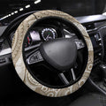 Kookaburra Bottlebrushes Steering Wheel Cover Aboriginal Australian Dot Painting - Aussie Hoodie
