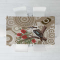 Kookaburra Bottlebrushes Personalised Tablecloth Aboriginal Australian Dot Painting - Aussie Hoodie