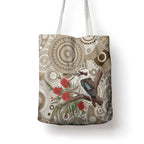 Kookaburra Bottlebrushes Personalised Tote Bag Aboriginal Australian Dot Painting - Aussie Hoodie