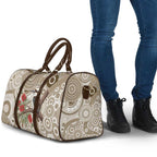 Kookaburra Bottlebrushes Personalised Travel Bag Aboriginal Australian Dot Painting - Aussie Hoodie
