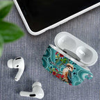 Kookaburra Eucalyptus Personalised AirPods Case Aboriginal Australian Dot Painting - Aussie Hoodie