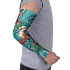 Kookaburra Eucalyptus Personalised Arm Sleeves Aboriginal Australian Dot Painting - Aussie Hoodie