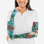 Kookaburra Eucalyptus Personalised Arm Sleeves Aboriginal Australian Dot Painting - Aussie Hoodie
