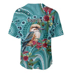 Kookaburra Eucalyptus Personalised Baseball Jersey Aboriginal Australian Dot Painting - Aussie Hoodie