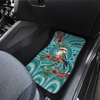 Kookaburra Eucalyptus Personalised Car Mats Aboriginal Australian Dot Painting - Aussie Hoodie