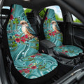 Kookaburra Eucalyptus Personalised Car Seat Cover Aboriginal Australian Dot Painting - Aussie Hoodie