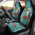 Kookaburra Eucalyptus Personalised Car Seat Cover Aboriginal Australian Dot Painting - Aussie Hoodie