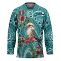 Kookaburra Eucalyptus Personalised Hockey Jersey Aboriginal Australian Dot Painting - Aussie Hoodie