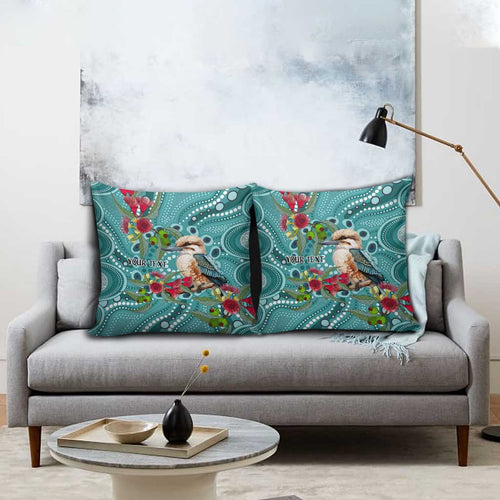 Kookaburra Eucalyptus Personalised Pillow Cover Aboriginal Australian Dot Painting - Aussie Hoodie