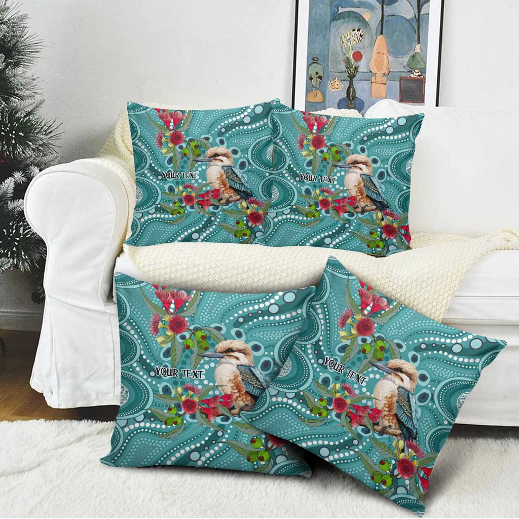 Kookaburra Eucalyptus Personalised Pillow Cover Aboriginal Australian Dot Painting - Aussie Hoodie
