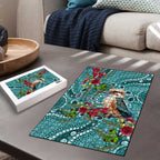 Kookaburra Eucalyptus Personalised Puzzle Aboriginal Australian Dot Painting - Aussie Hoodie
