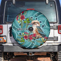 Kookaburra Eucalyptus Personalised Spare Tire Cover Aboriginal Australian Dot Painting - Aussie Hoodie