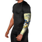 Splendid Fairy-wren Personalised Arm Sleeves Aboriginal Australian Dot Painting - Aussie Hoodie