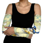 Splendid Fairy-wren Personalised Arm Sleeves Aboriginal Australian Dot Painting - Aussie Hoodie