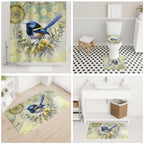 Splendid Fairy-wren Personalised Bathroom Set Aboriginal Australian Dot Painting - Aussie Hoodie