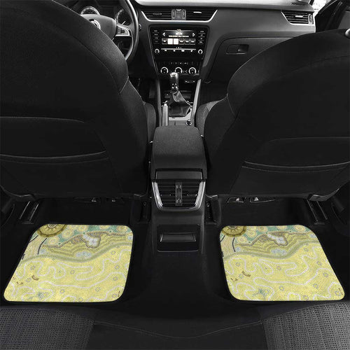 Splendid Fairy-wren Personalised Car Mats Aboriginal Australian Dot Painting - Aussie Hoodie