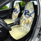 Splendid Fairy-wren Personalised Car Seat Cover Aboriginal Australian Dot Painting - Aussie Hoodie