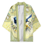 Splendid Fairy-wren Personalised Kimono Aboriginal Australian Dot Painting - Aussie Hoodie
