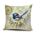Splendid Fairy-wren Personalised Pillow Cover Aboriginal Australian Dot Painting - Aussie Hoodie