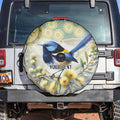 Splendid Fairy-wren Personalised Spare Tire Cover Aboriginal Australian Dot Painting - Aussie Hoodie