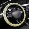 Splendid Fairy-wren Steering Wheel Cover Aboriginal Australian Dot Painting - Aussie Hoodie
