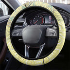Splendid Fairy-wren Steering Wheel Cover Aboriginal Australian Dot Painting - Aussie Hoodie
